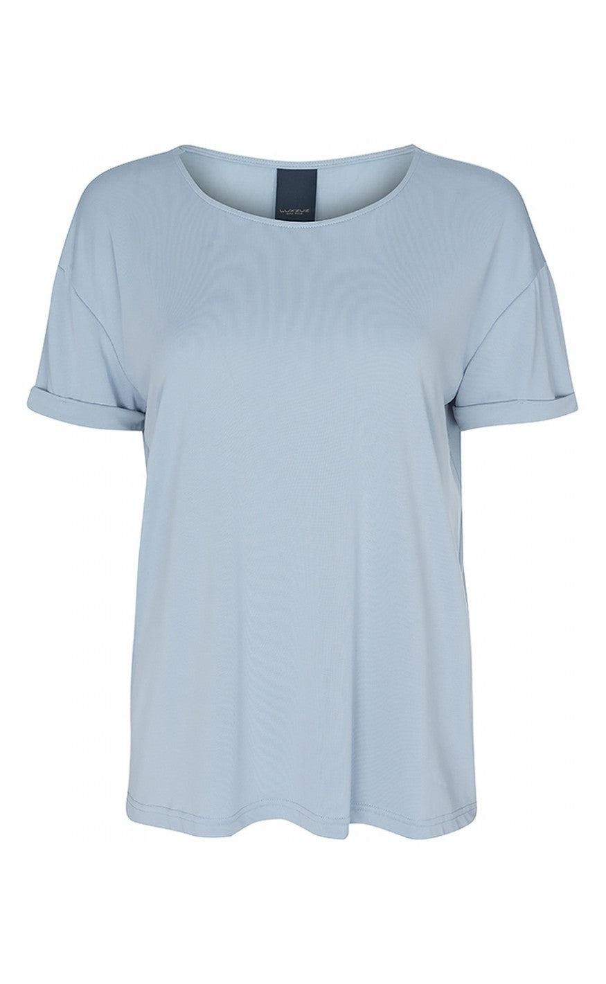 One Two Luxzuz T-shirt - Karin - Pale Blue