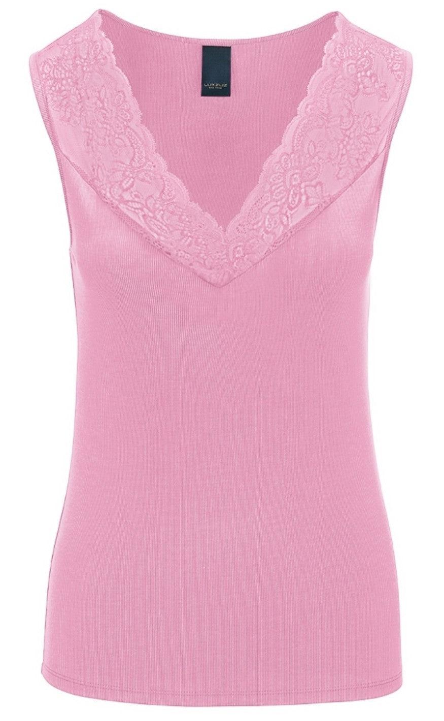 One Two Luxzuz Top - Joy - Ice Pink