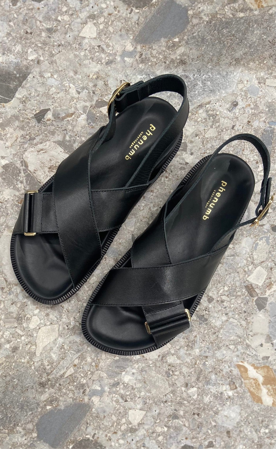 Phenumb Sandaler - Nawa - Black