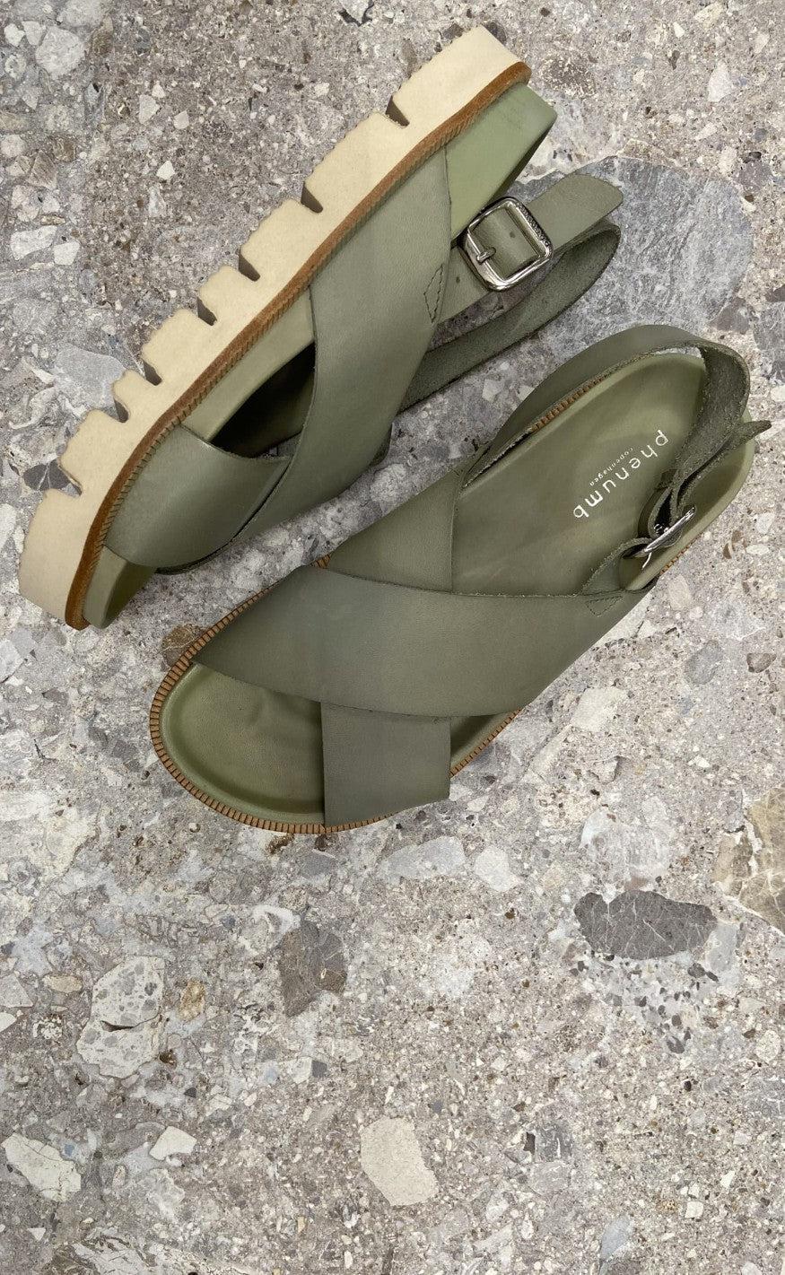 Phenumb Sandaler - Nikita - Khaki