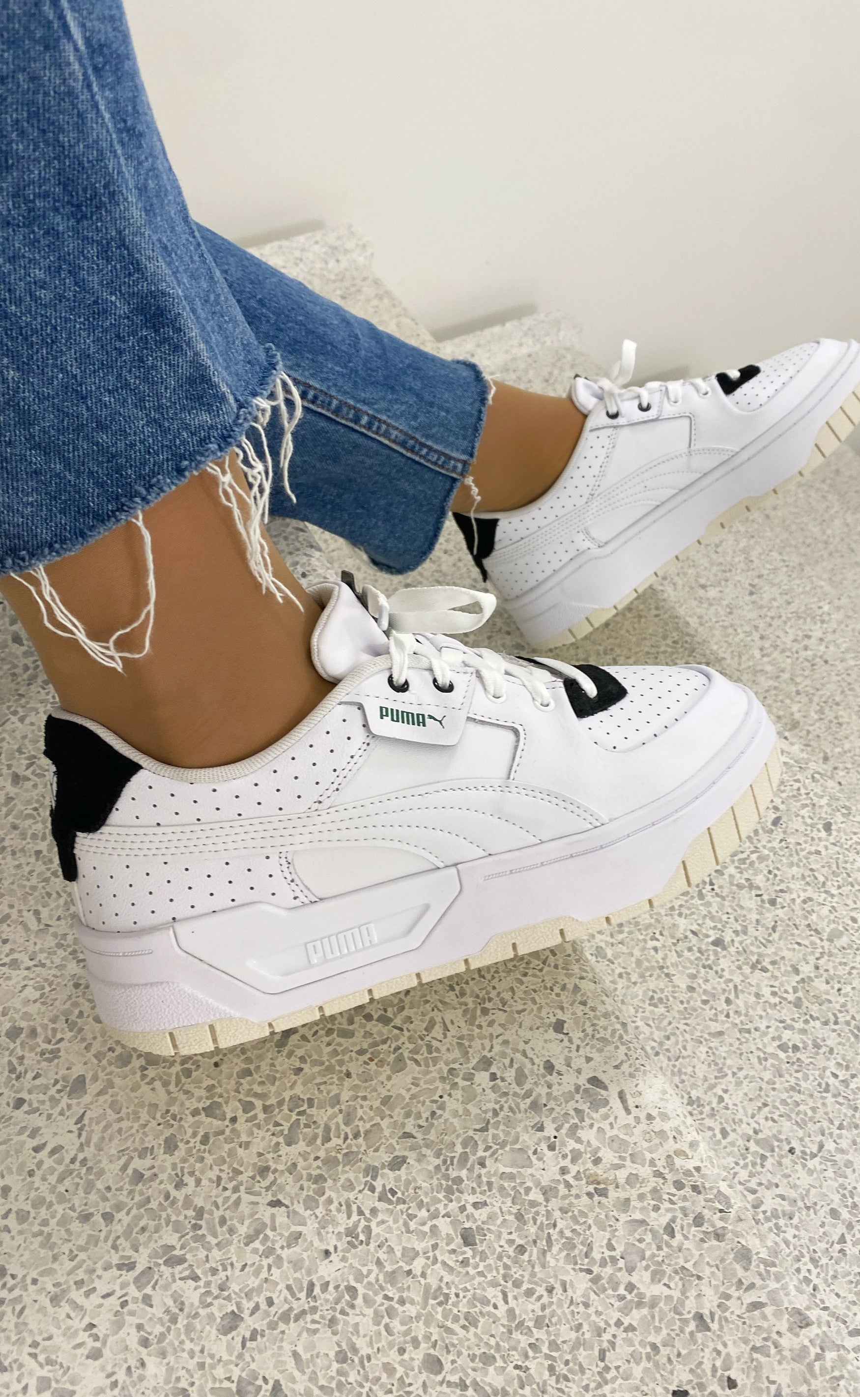 Puma Sneakers - Cali Dream Heritage Wns - White-Marshmallow