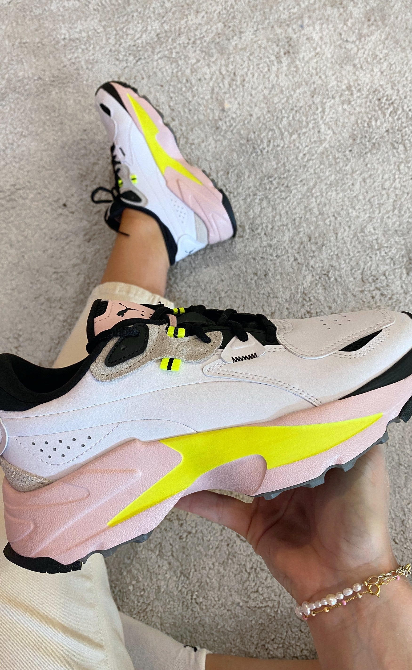 Puma Sneakers - Orkid Wns - White Chalk Pink