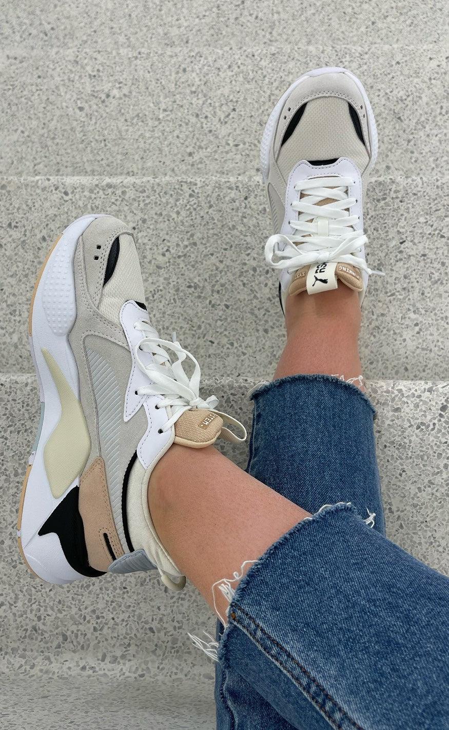 Puma Sneakers - RS-X Reinvent Wn`s - White Natural Vachetta