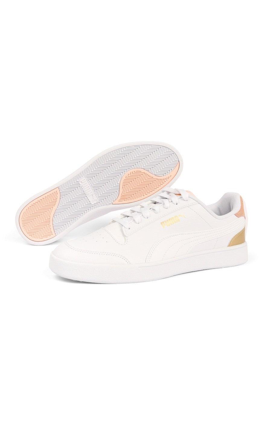 Puma Sneakers - Shuffle - White/Pink/Gold