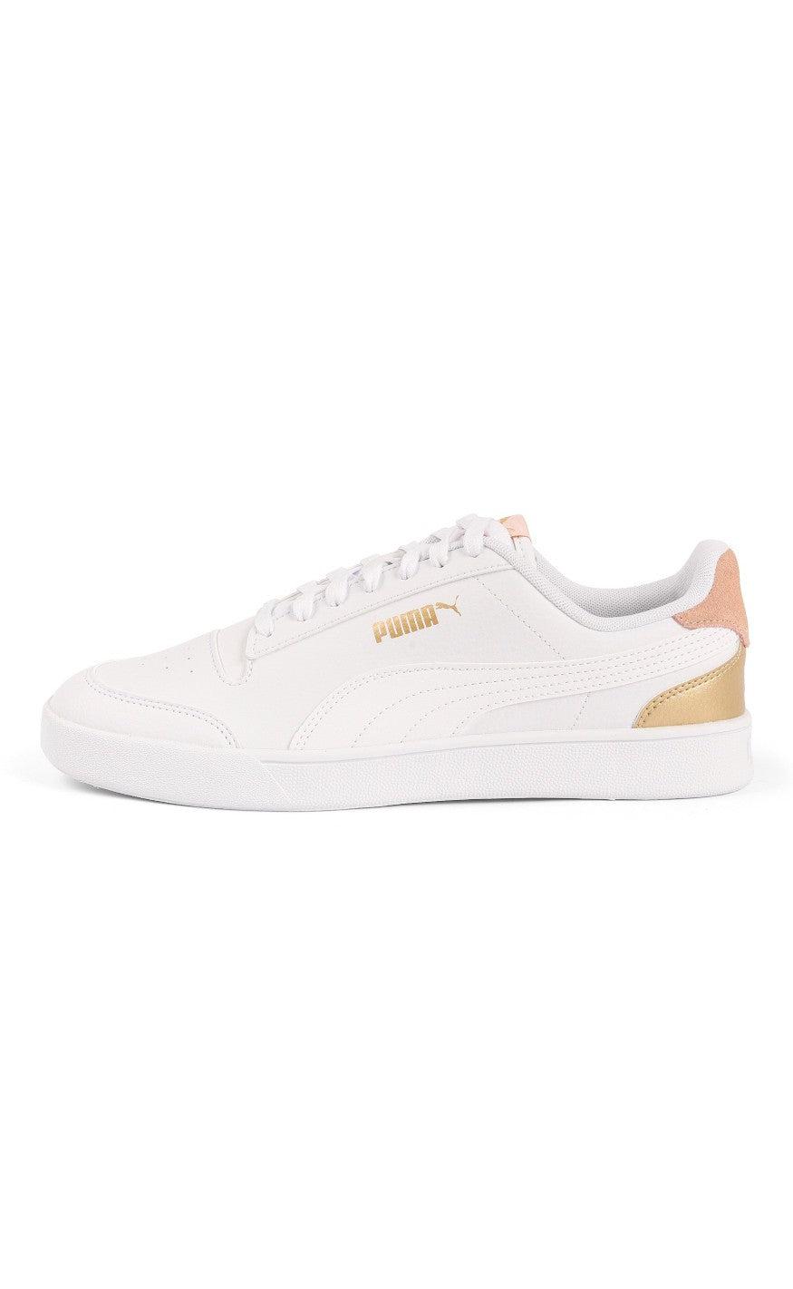 Puma Sneakers - Shuffle - White/Pink/Gold