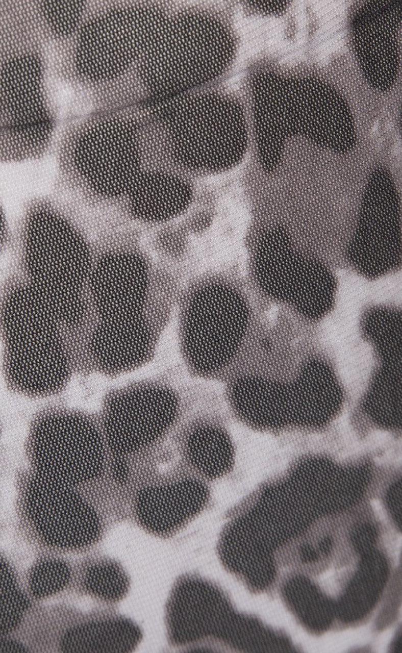 SOFIE SCHNOOR CHERRY LEGGINGS GREY LEOPARD S194321