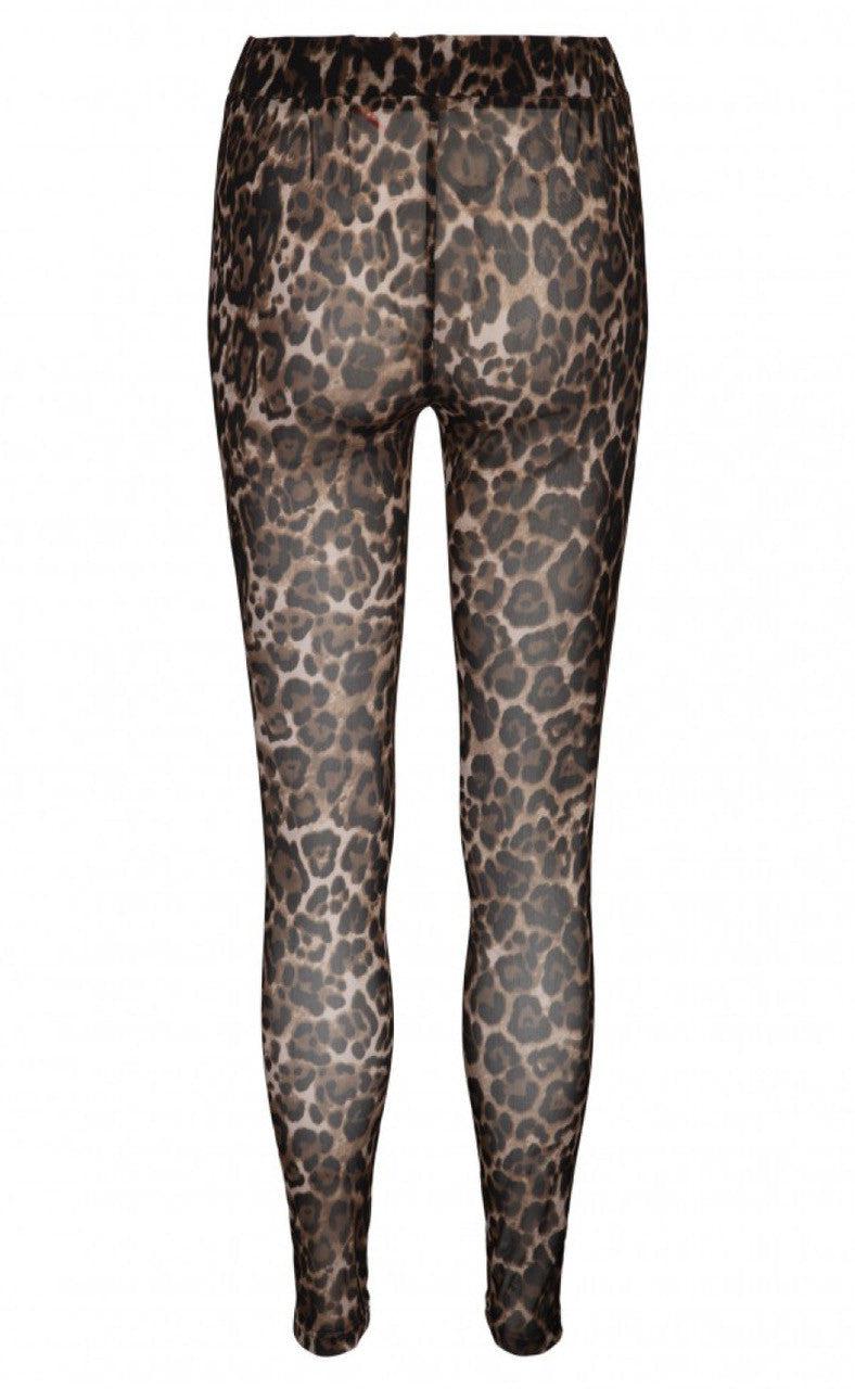 SOFIE SCHNOOR CHERRY LEGGINGS LIGHT BROWN LEOPARD S194321