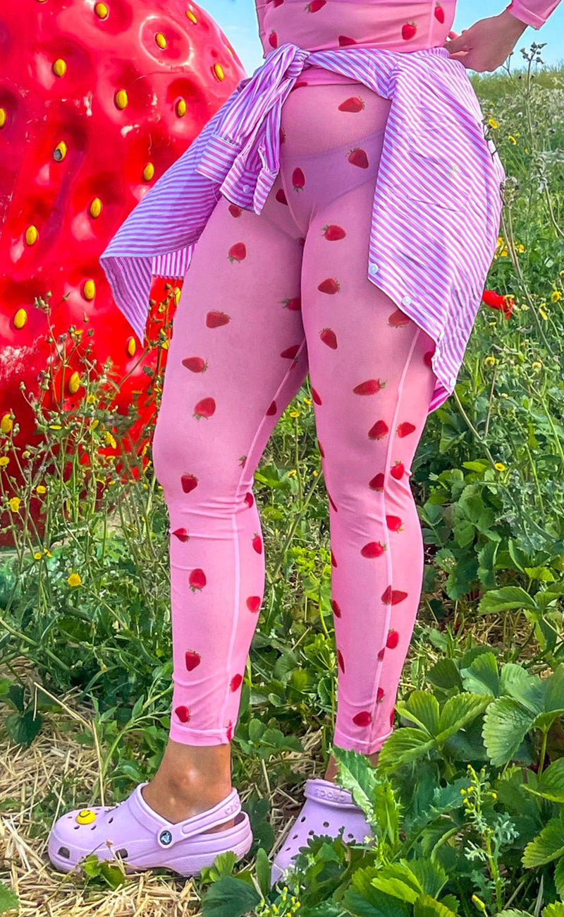 Sejer INKLUSIV Leggings - Svaneke - Jordbær