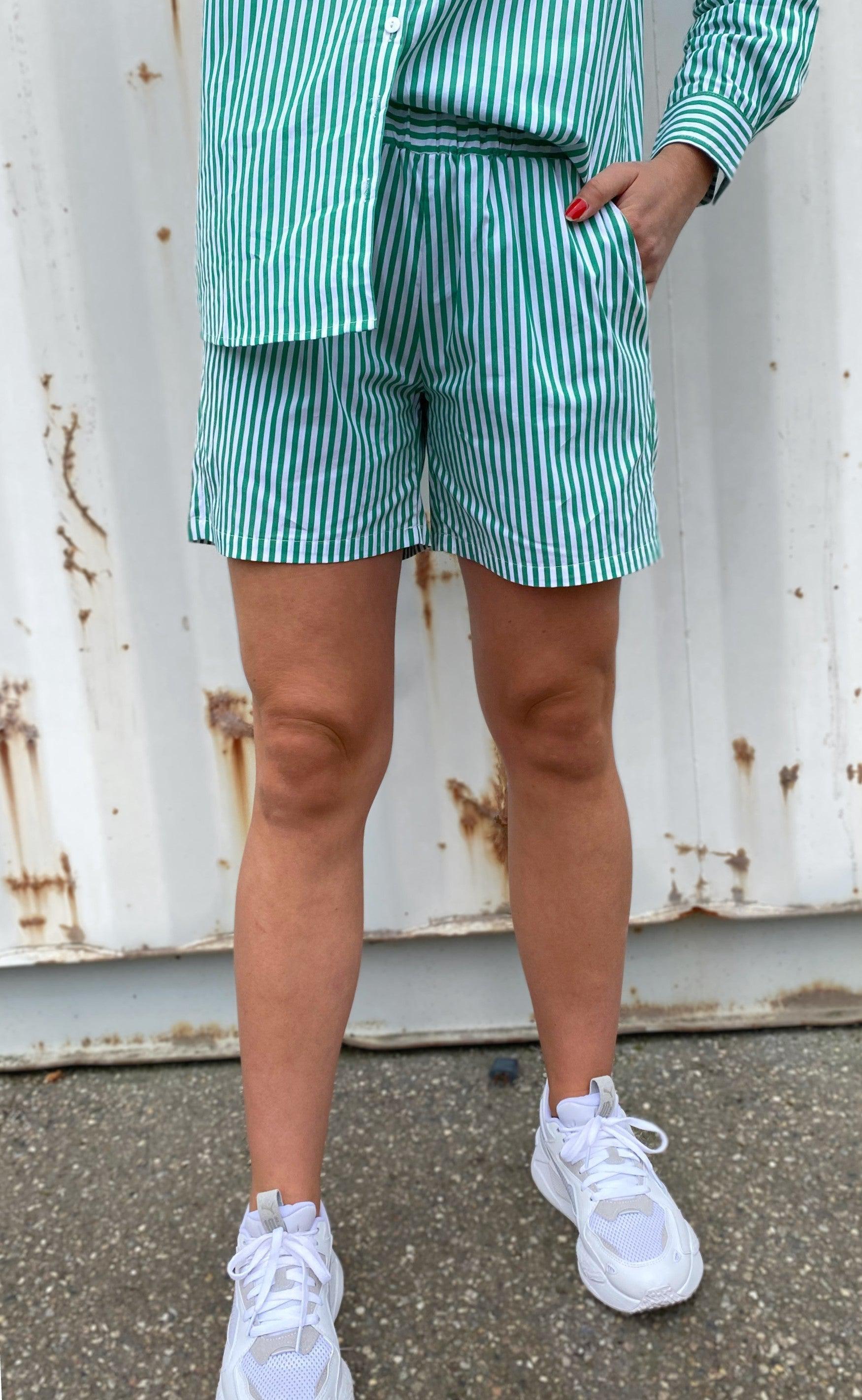 Sejer INKLUSIV Shorts - Skagen - Hvid/Grøn