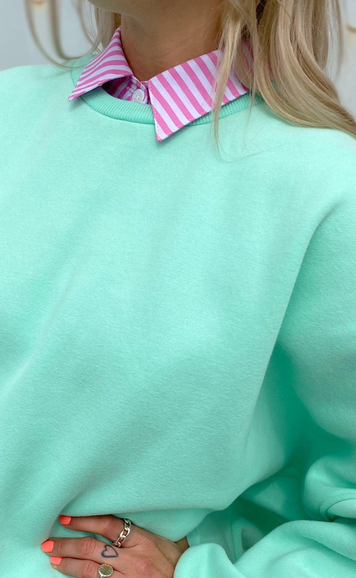 Sejer INKLUSIV Skjortekrave - Skagen - Hvid/Pink