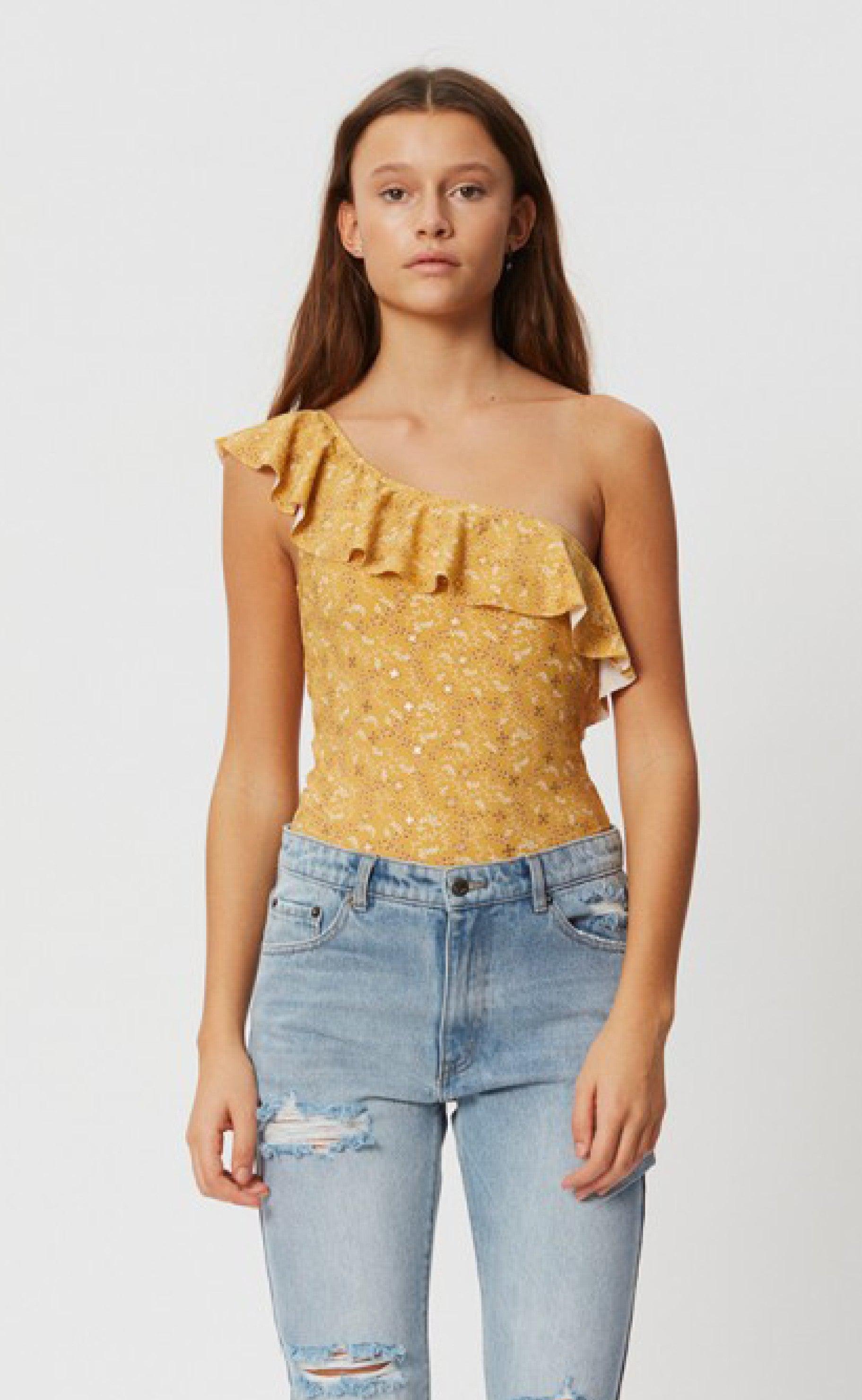 Sofie Schnoor Badedragt - S211276 Emilie - Yellow