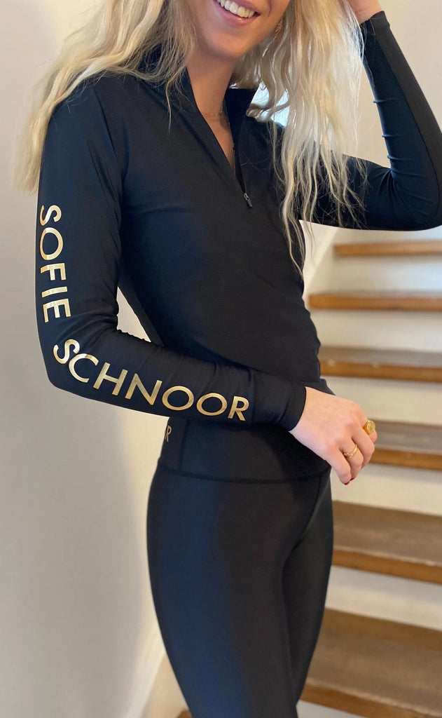 Sofie Schnoor Bluse - SNOS244 - Black / Gold