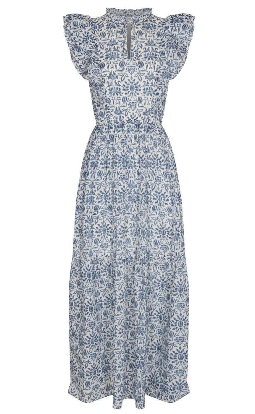 Sofie Schnoor Kjole - S212257 - Ivalo - Dusty Blue
