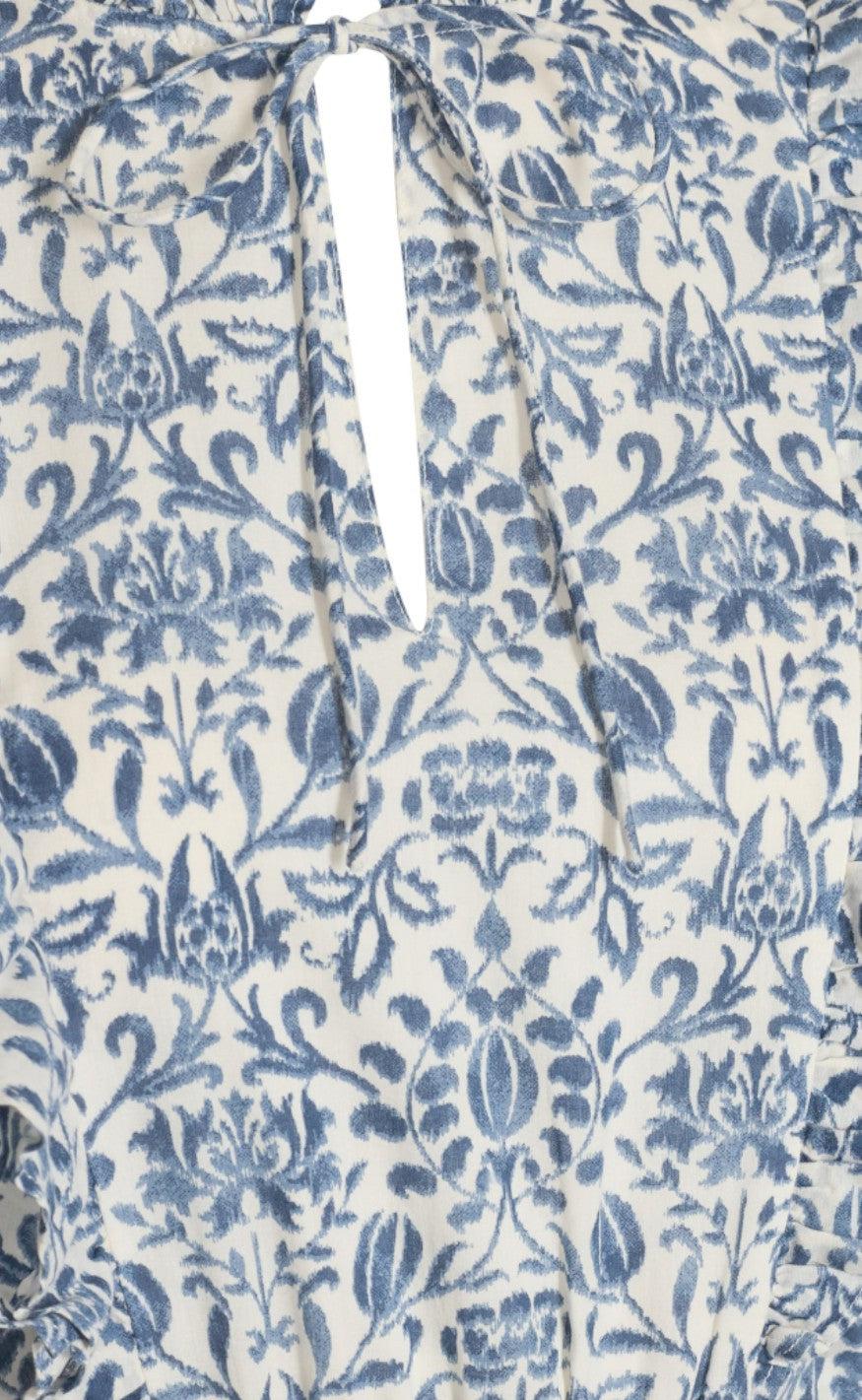 Sofie Schnoor Kjole - S212257 - Ivalo - Dusty Blue