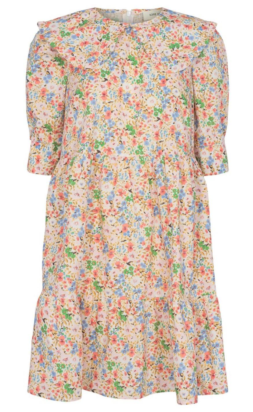 Sofie Schnoor Kjole - S221227 - Flower mix