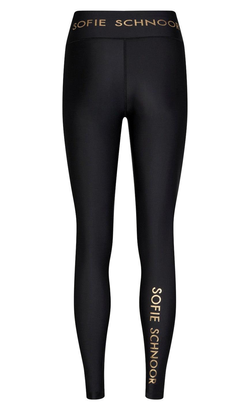 Sofie Schnoor Leggings - Joanne S211398 - Black/Gold