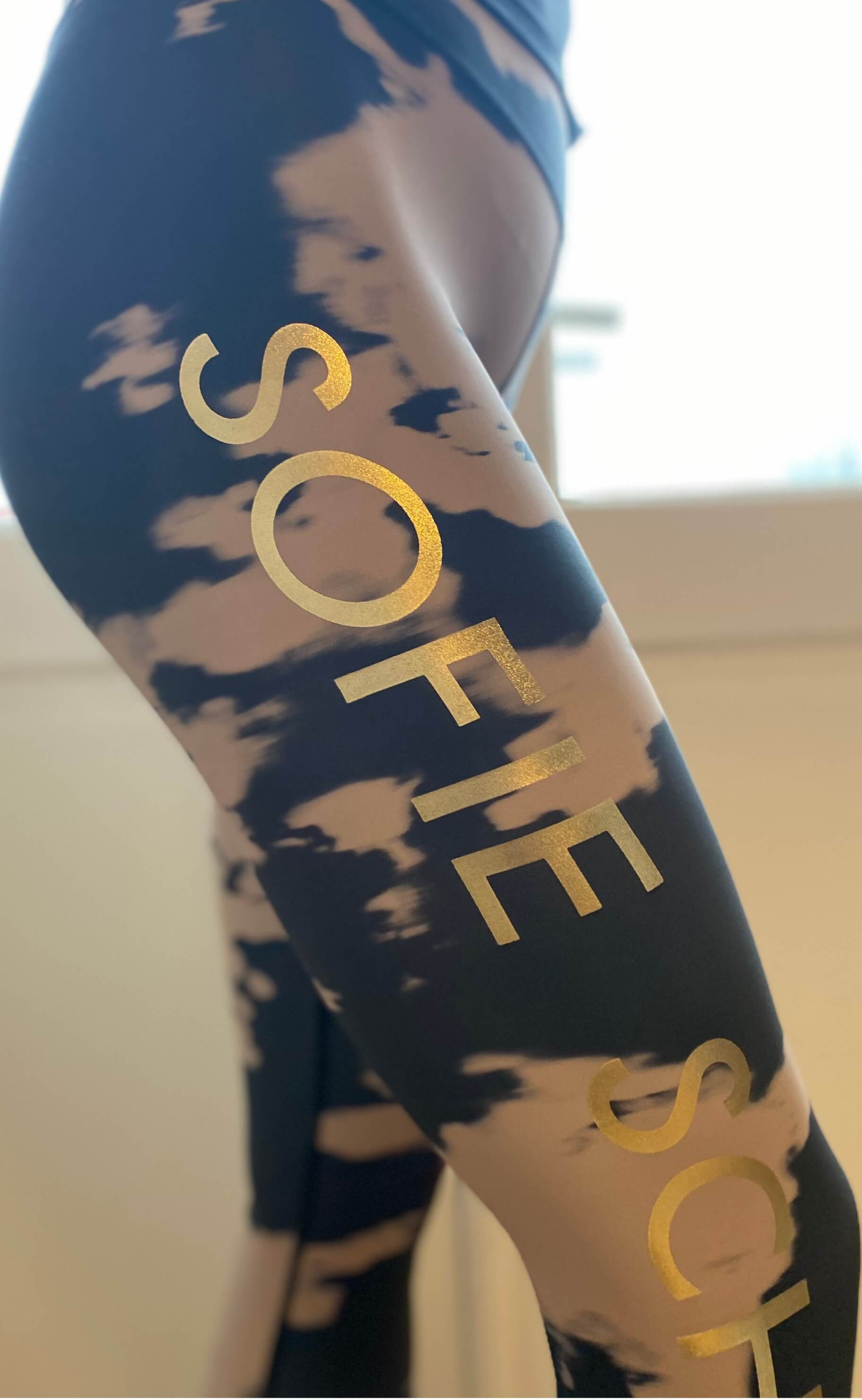 Sofie Schnoor Leggings - Joanne S211402 - Black Tie Dye