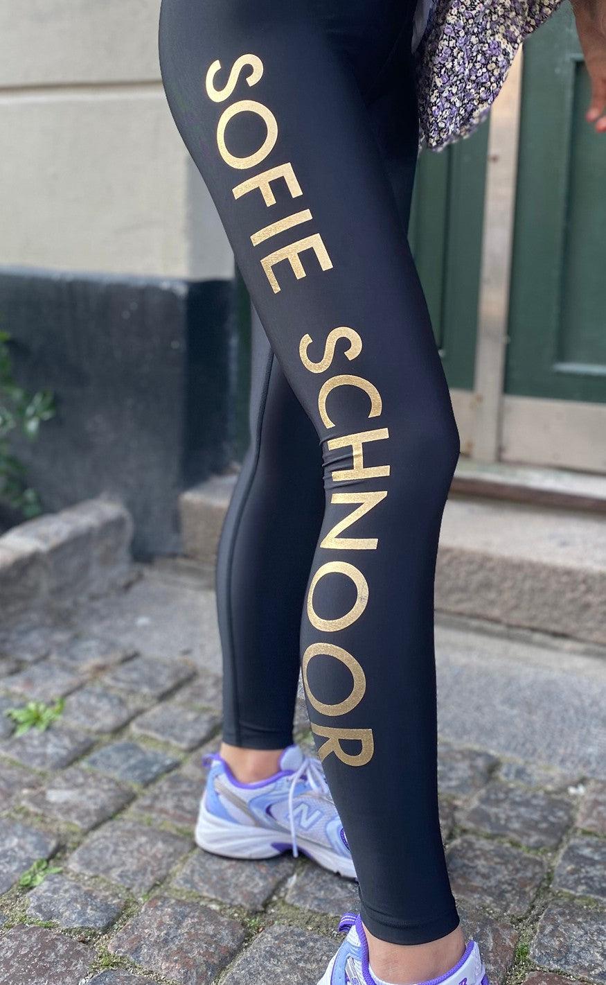 Sofie Schnoor Leggings - Joanne SNOS211 - Black / Gold