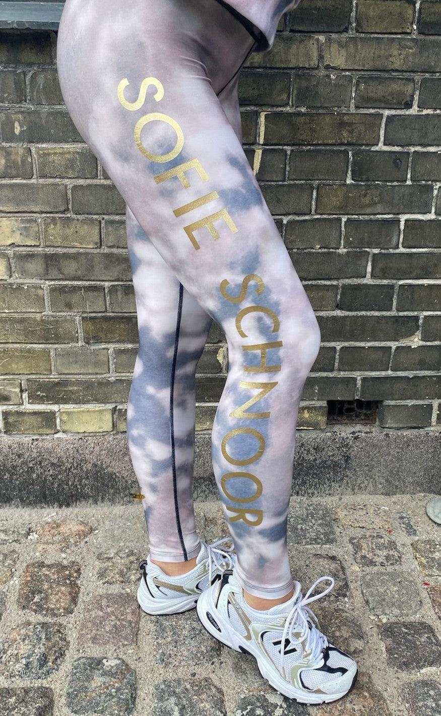 Sofie Schnoor Leggings - S221360 - Camel Tie Dye
