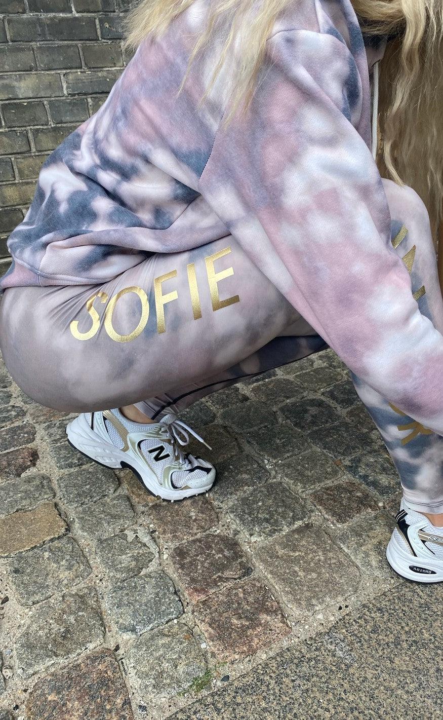 Sofie Schnoor Leggings - S221360 - Camel Tie Dye