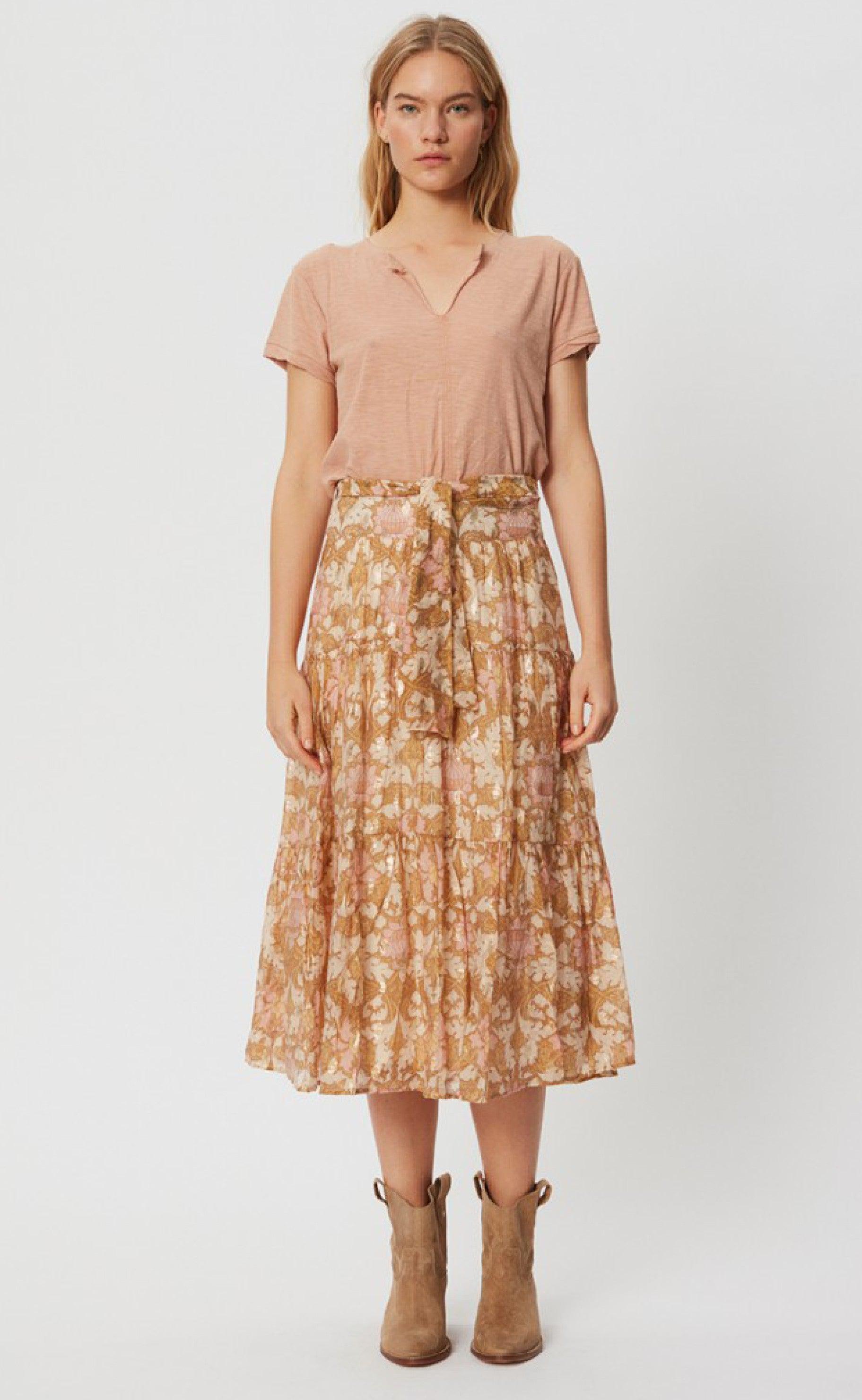 Sofie Schnoor Nederdel S211229 - Solvej - Dark Yellow