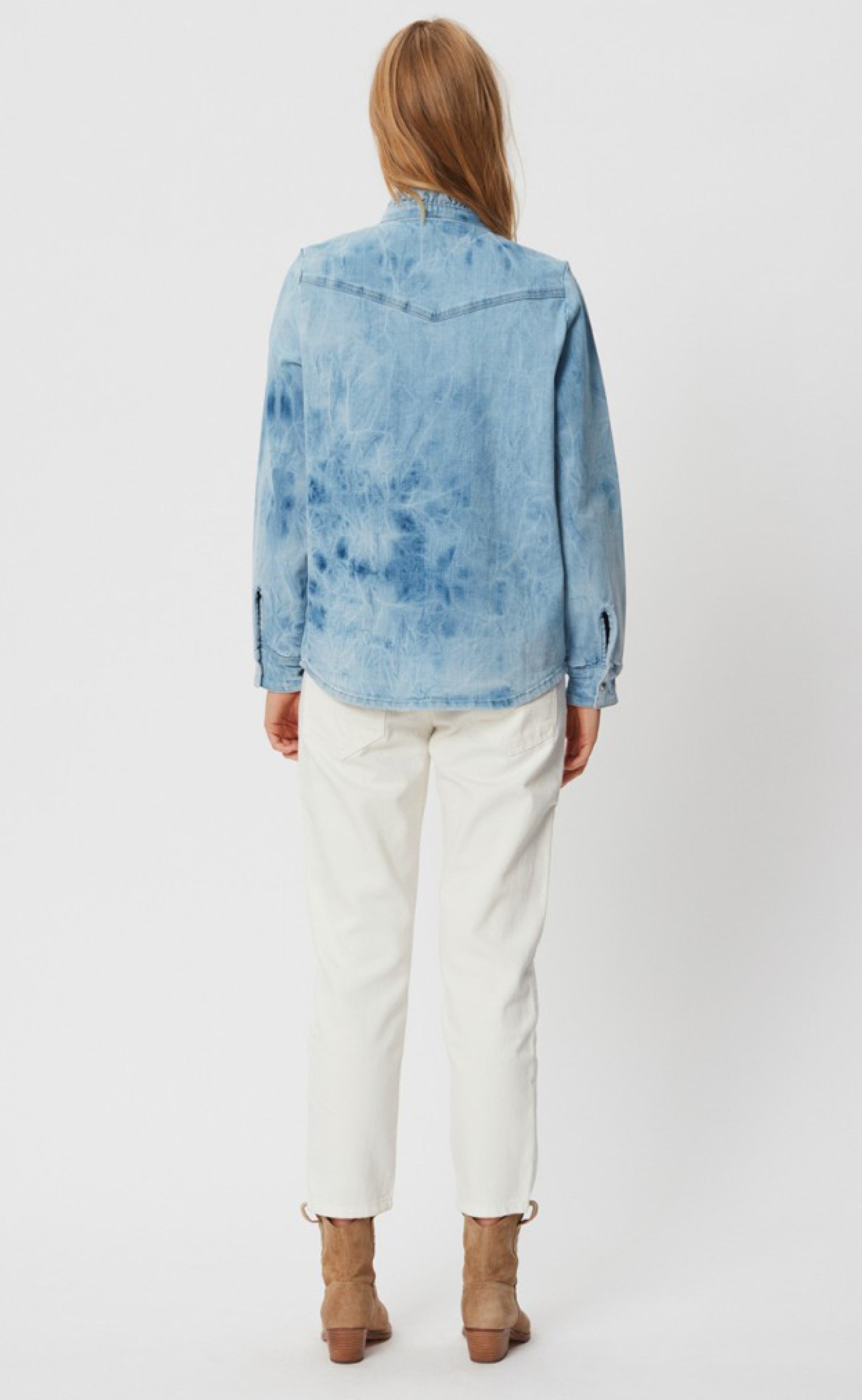 Sofie Schnoor Shirt S211330 - Silke - Denim Blue