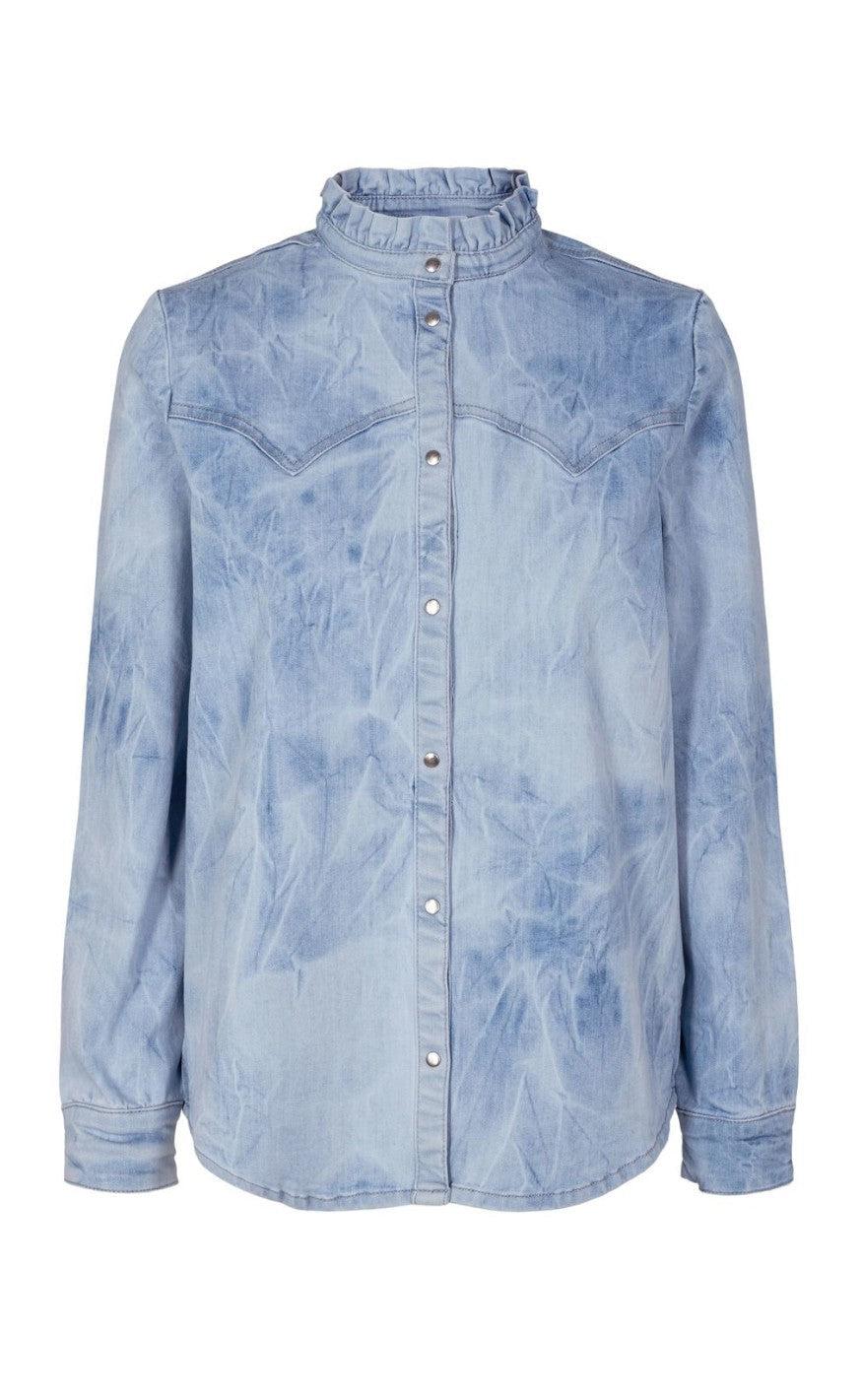 Sofie Schnoor Shirt S211330 - Silke - Denim Blue