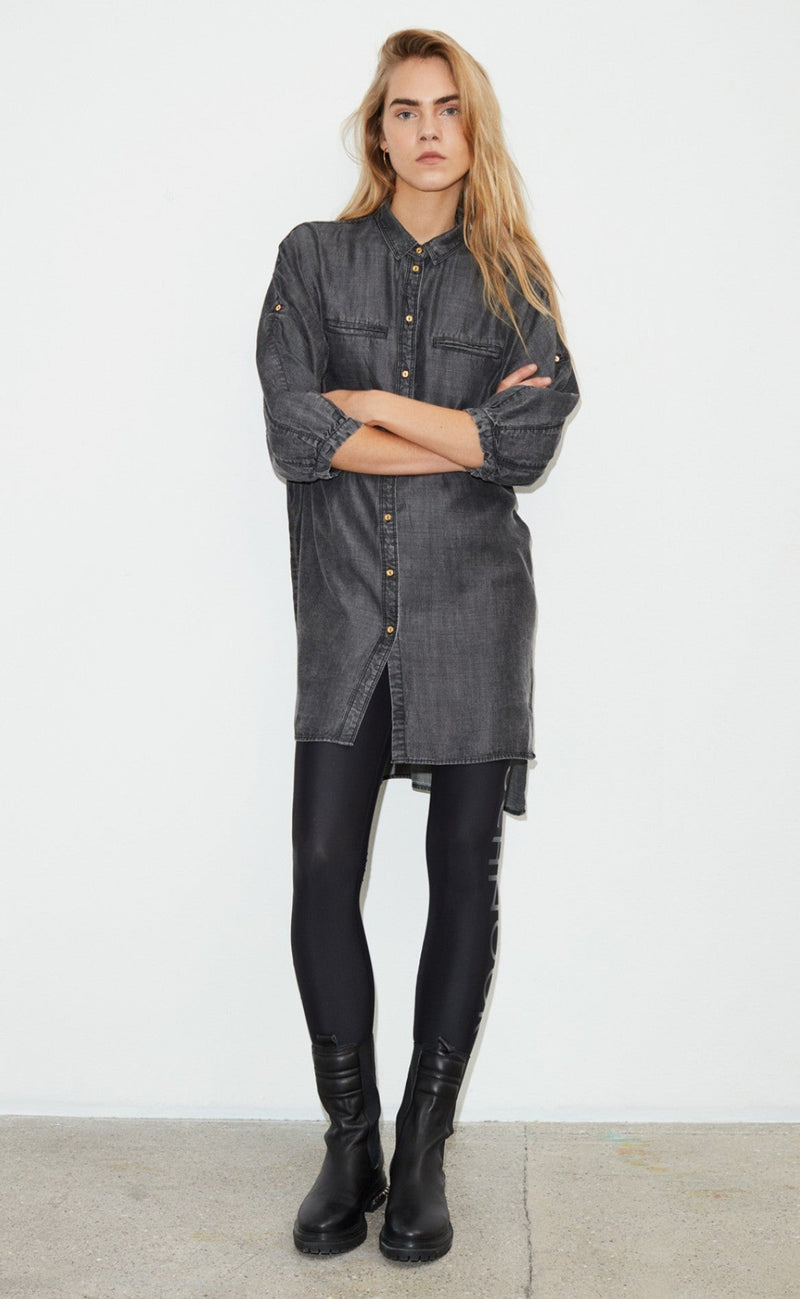 Sofie Schnoor Skjortekjole - S213357 - Grey