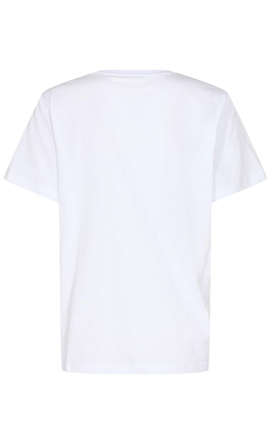 Sofie Schnoor T-shirt - S231293 - White W. Pink