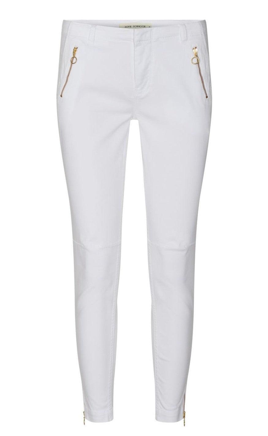 Sofie Schnoor bukser - Jessie Mid - White