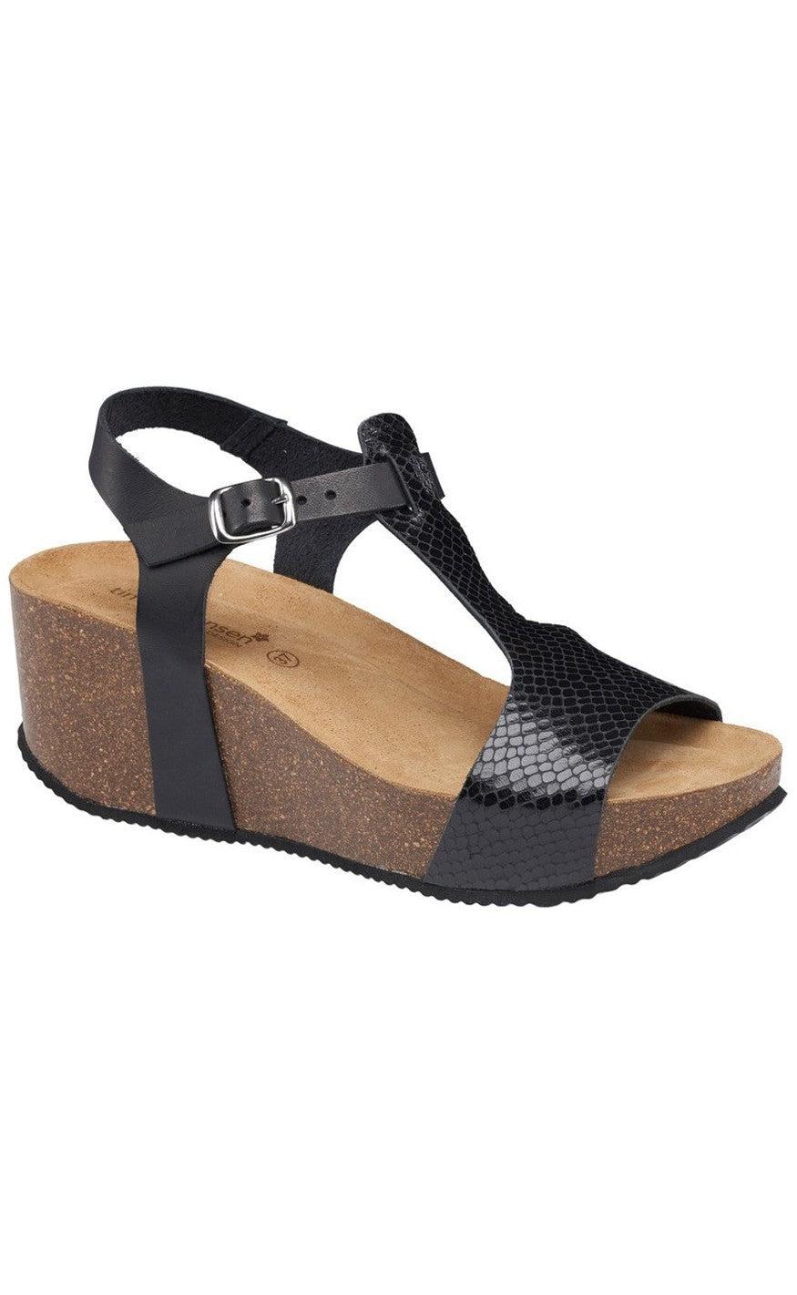 TIM & SIMONSEN ANNE SANDAL BLACK