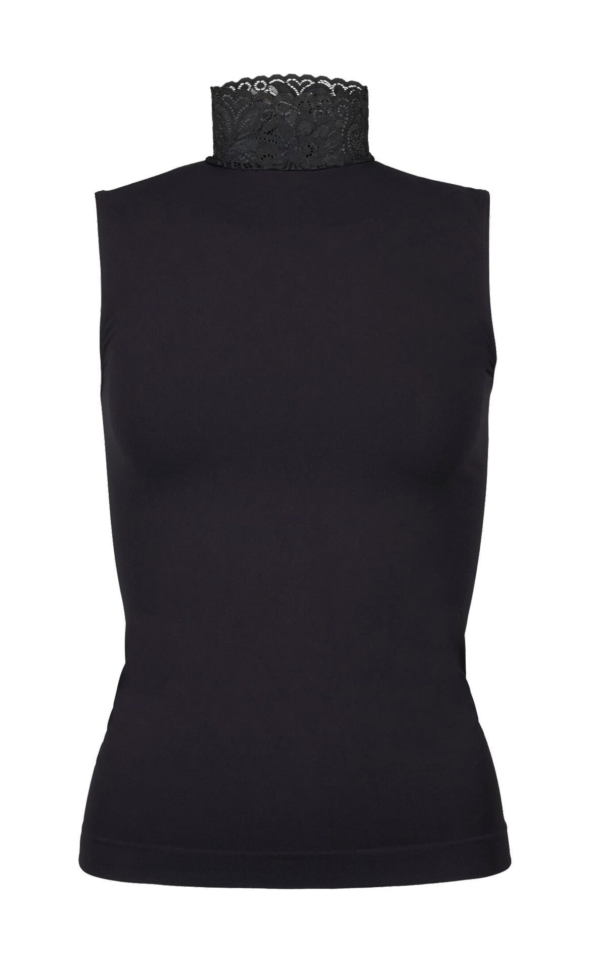 TIM & SIMONSEN TURTLELACE TOP BLACK