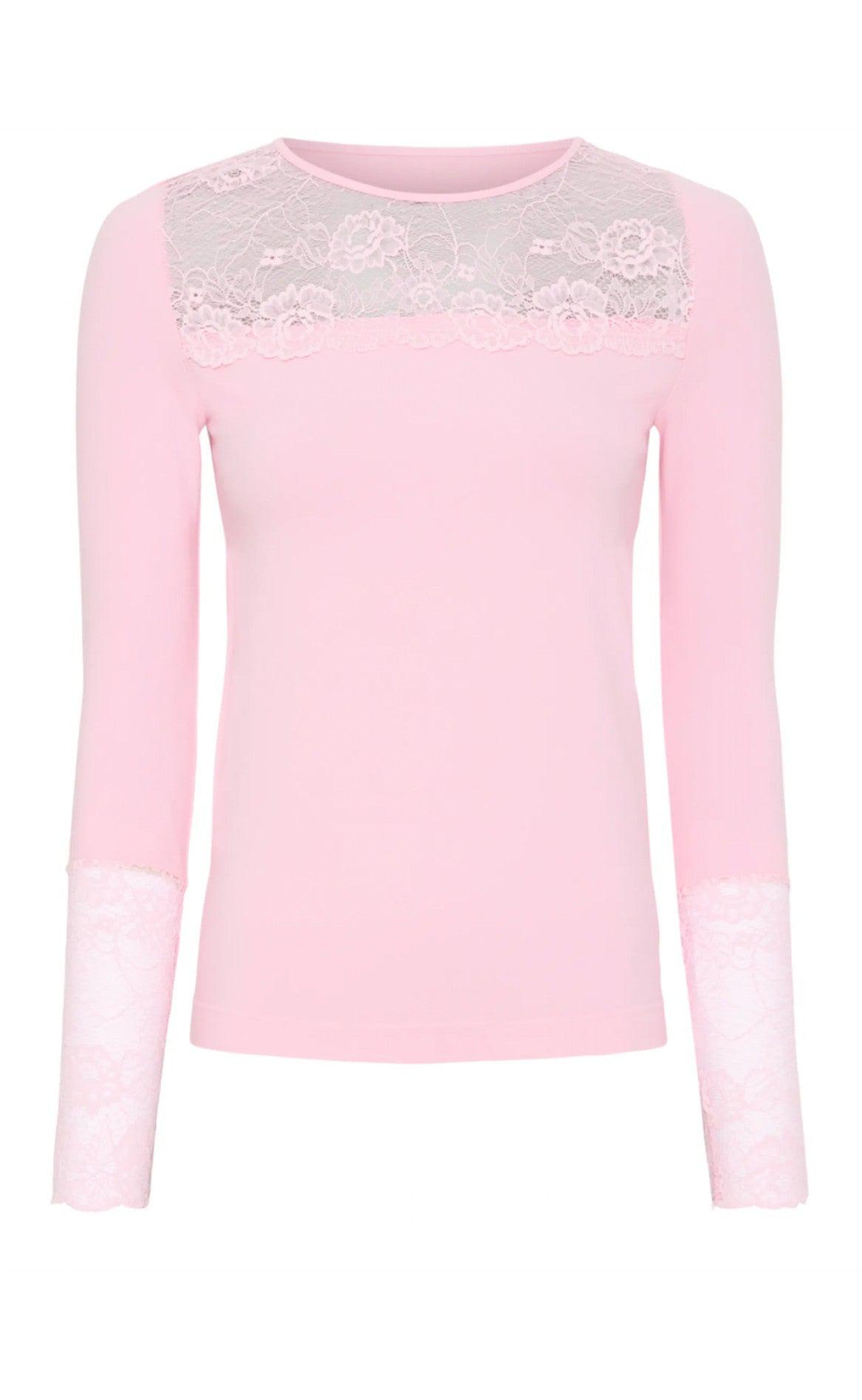 Tim & Simonsen Bluse - Nancy Lacechest - Rosa