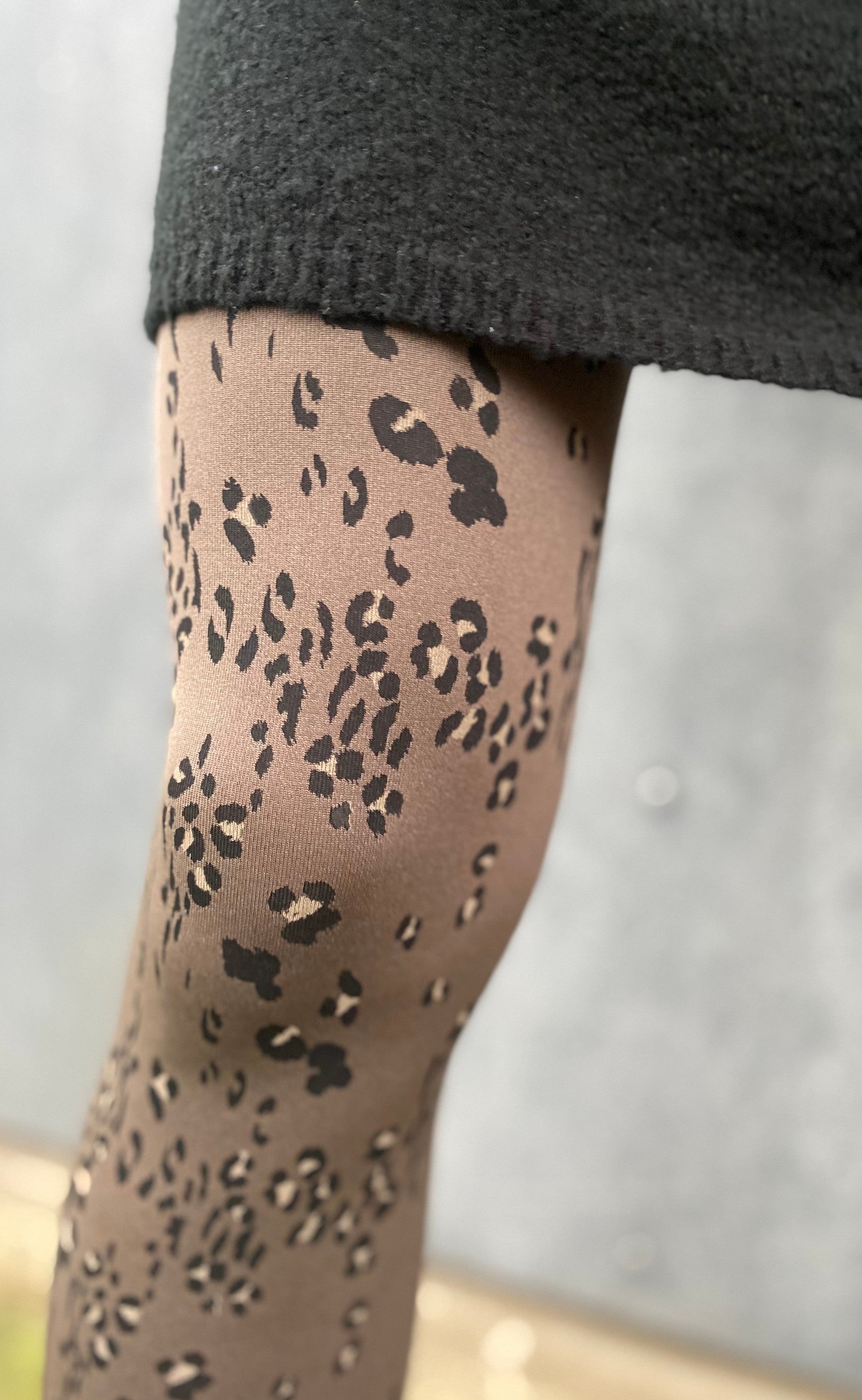Tim & Simonsen Legging - Leopard - Taupe