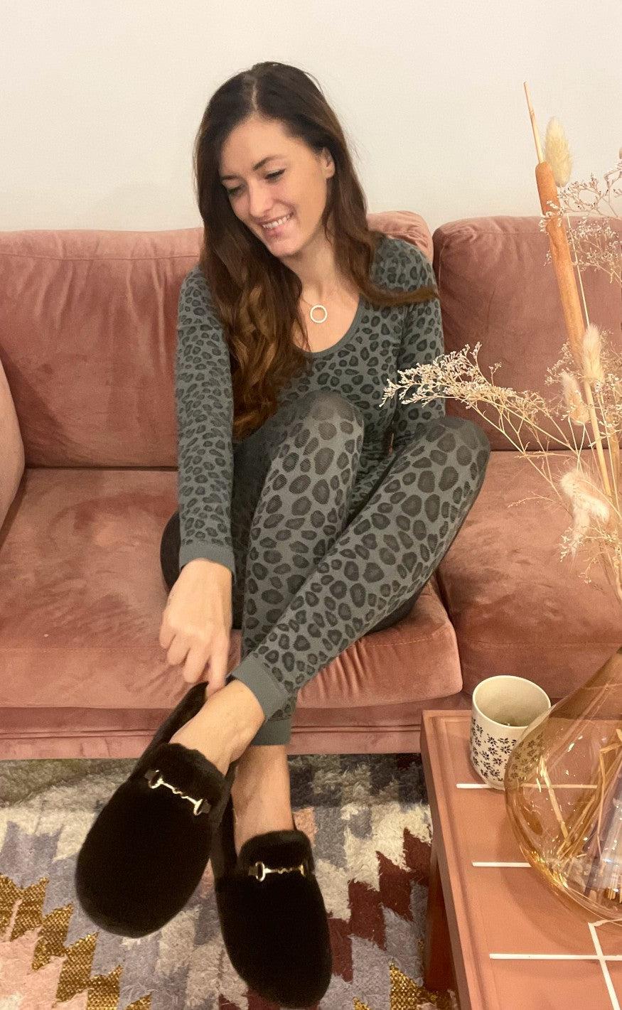 Tim & Simonsen Leggings - Gepard - Olive