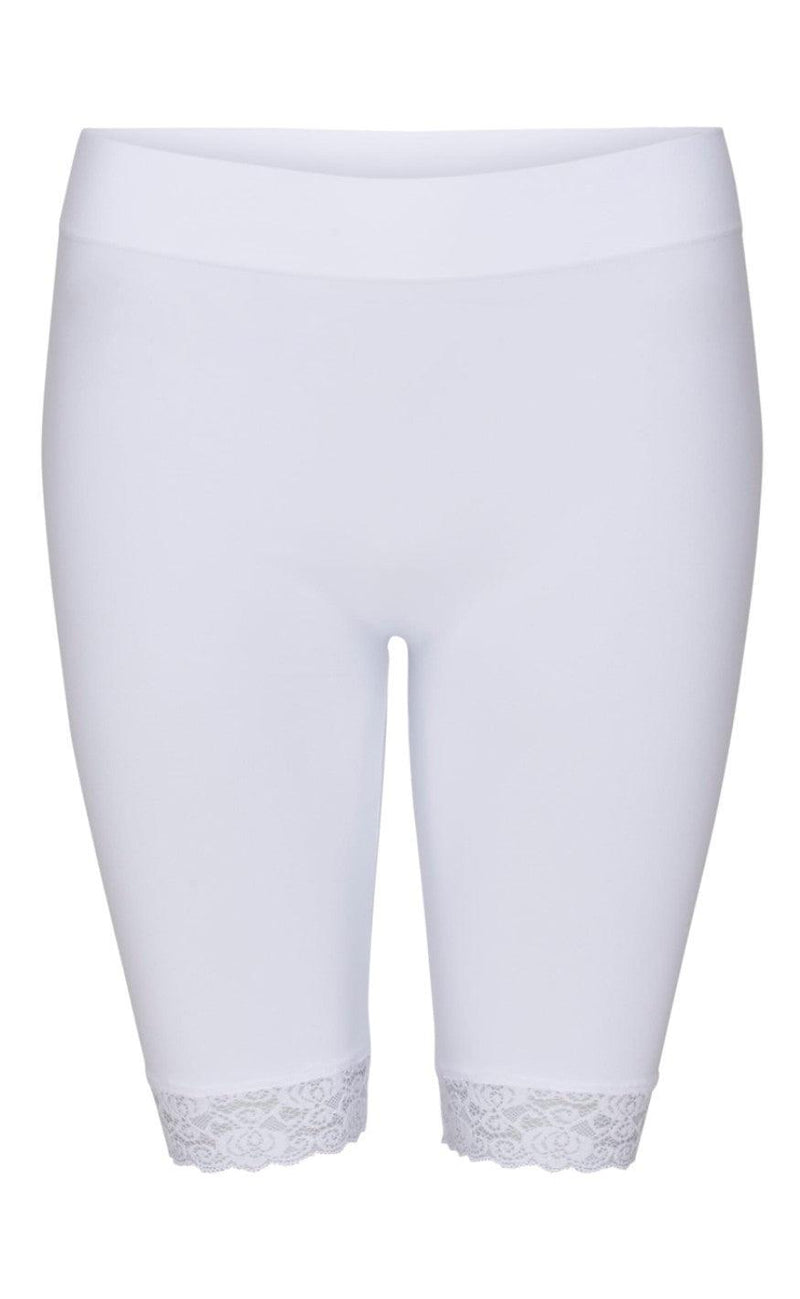Tim & Simonsen Leggings - Gry Bike Short Lace - White