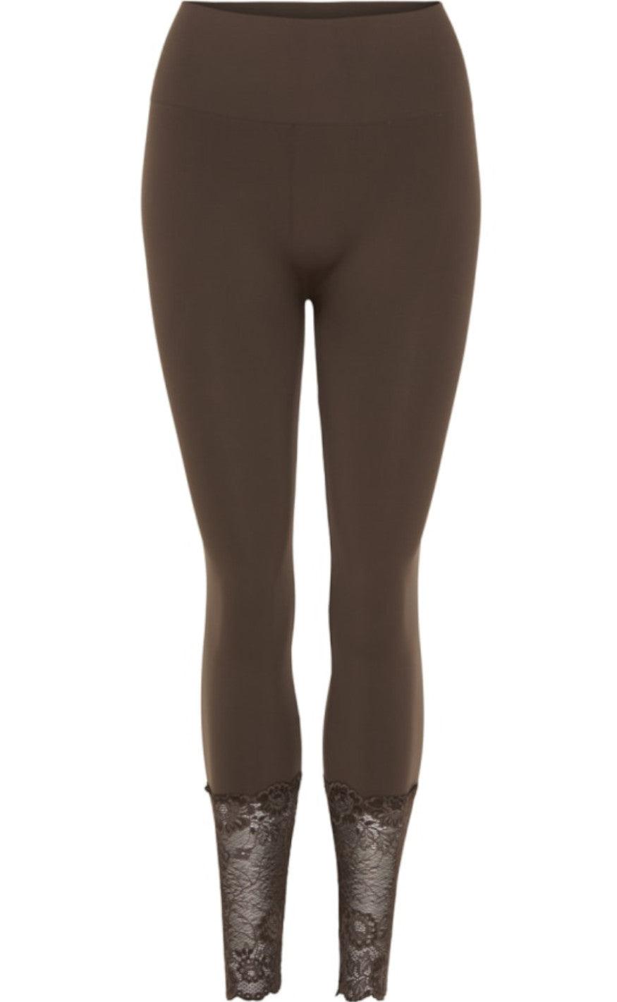 Tim & Simonsen Leggings - Martha Lace - Caffe