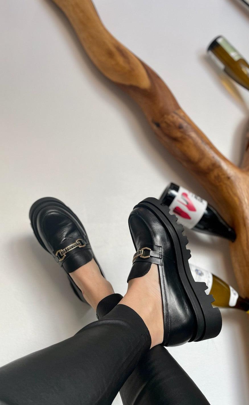 Tim & Simonsen Loafers - Sherly Montana - Sort