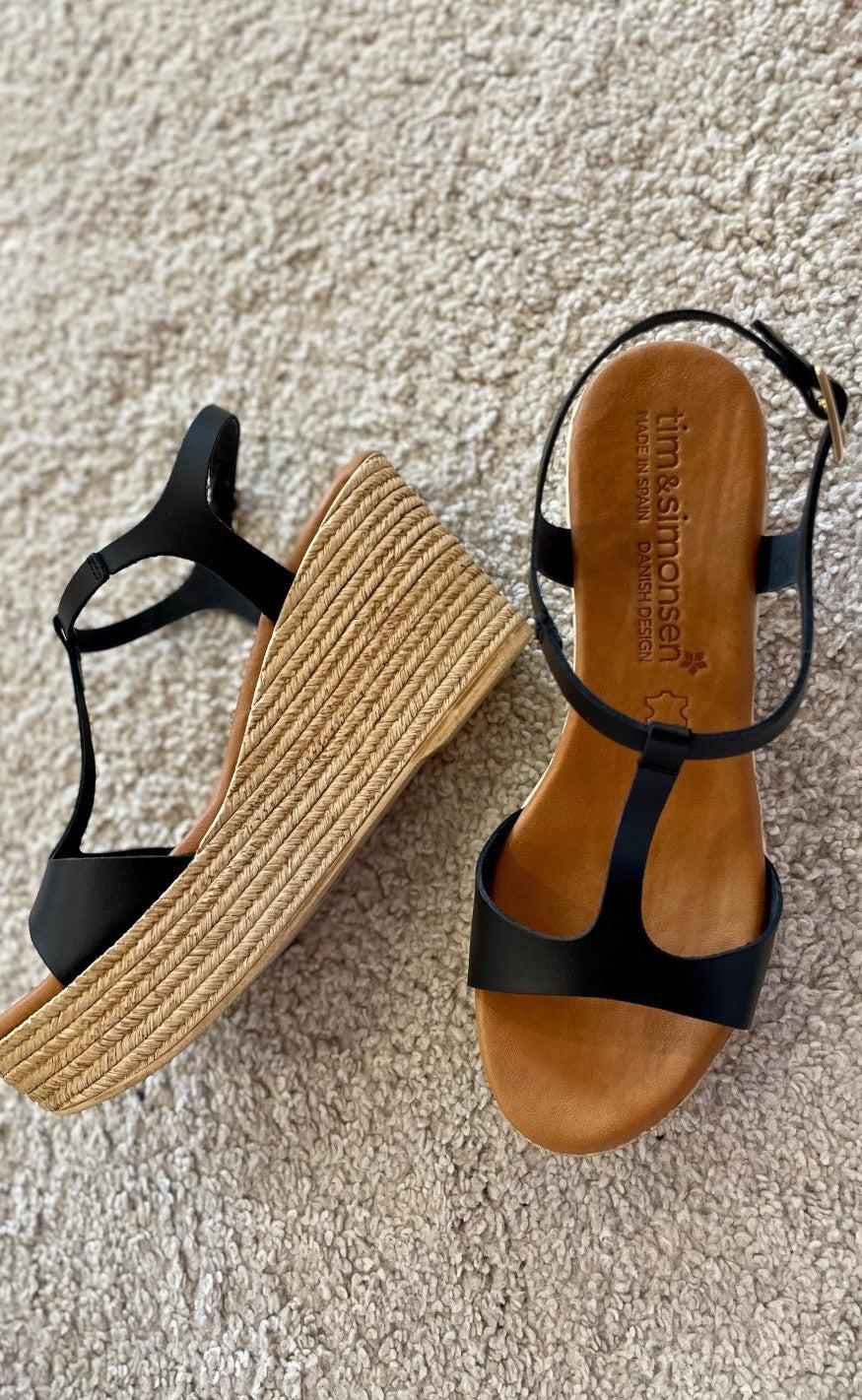 Tim & Simonsen Sandaler - Alicia - Black
