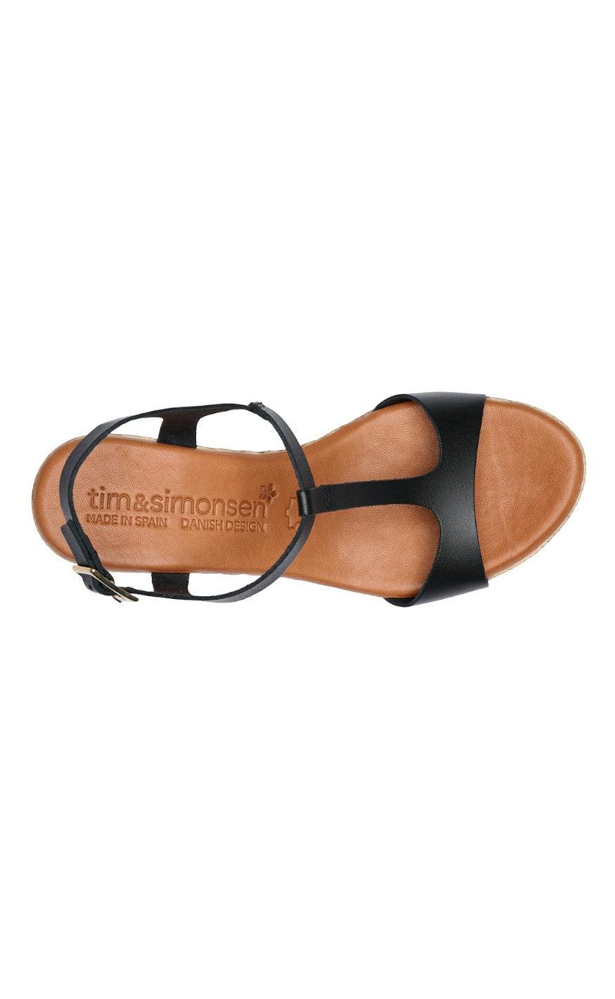 Tim & Simonsen Sandaler - Alicia - Black