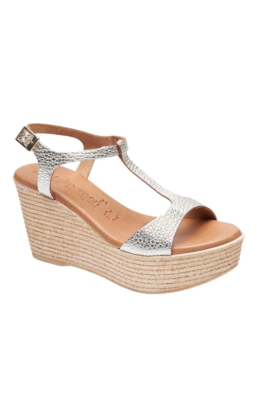 Tim & Simonsen Sandaler - Alicia - Platino Gold
