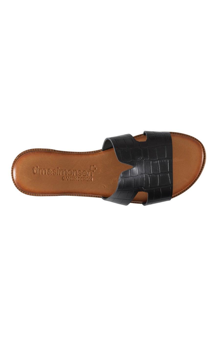 Tim & Simonsen Sandaler - Alma Slip In - Black