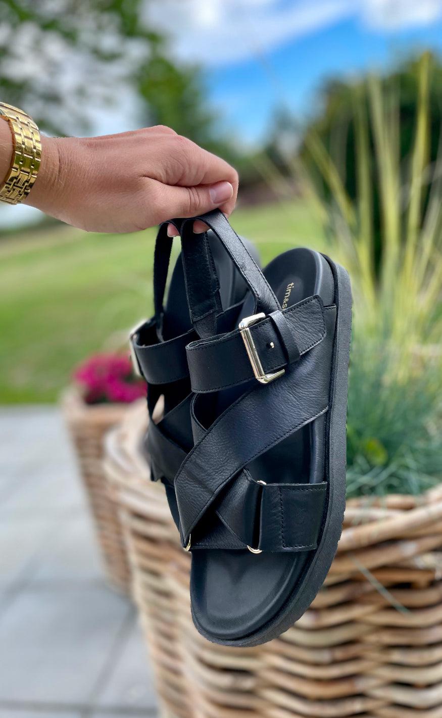 Tim & Simonsen Sandaler - Ivana - Black