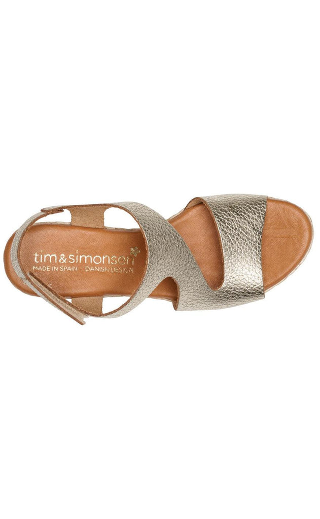 Tim & Simonsen Sandaler - Katia - Platino