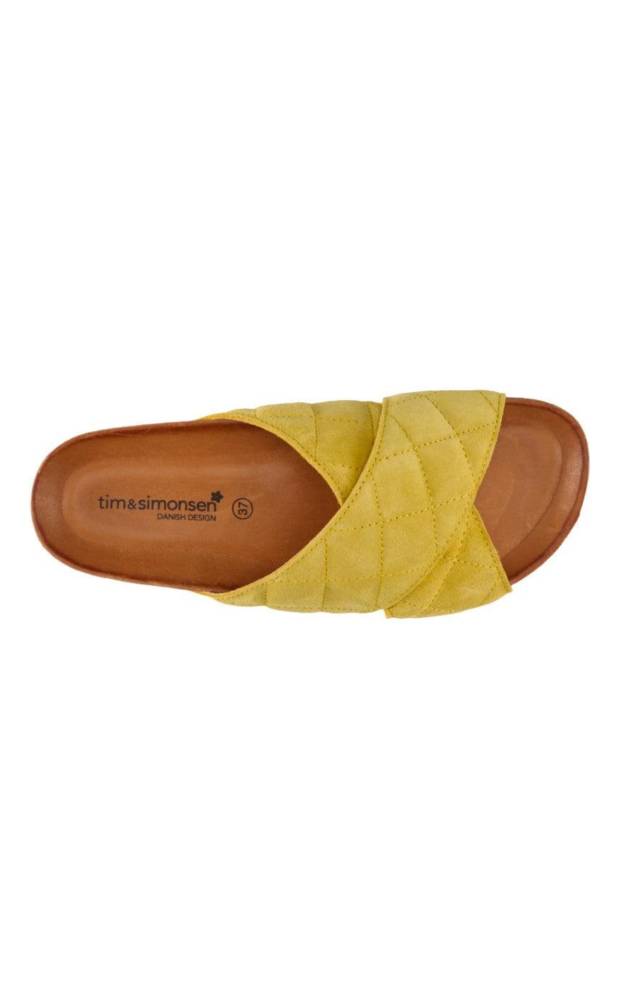 Tim & Simonsen Sandaler - Maise Quilt - Yellow