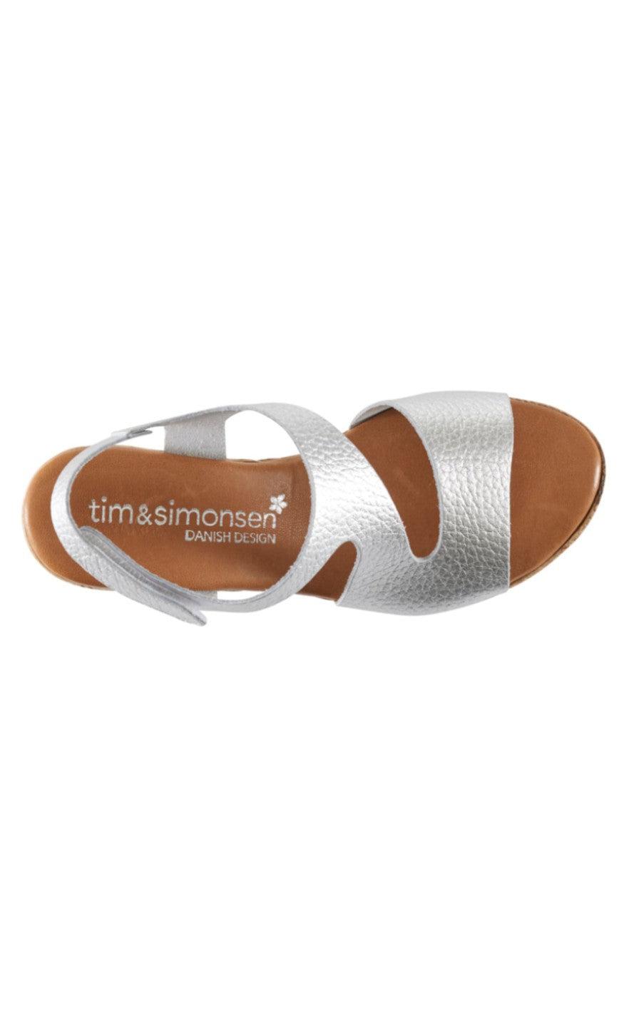 Tim & Simonsen Sandaler - Masha - Metal Silver