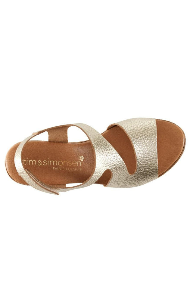 Tim & Simonsen Sandaler - Masha - Platino Gold