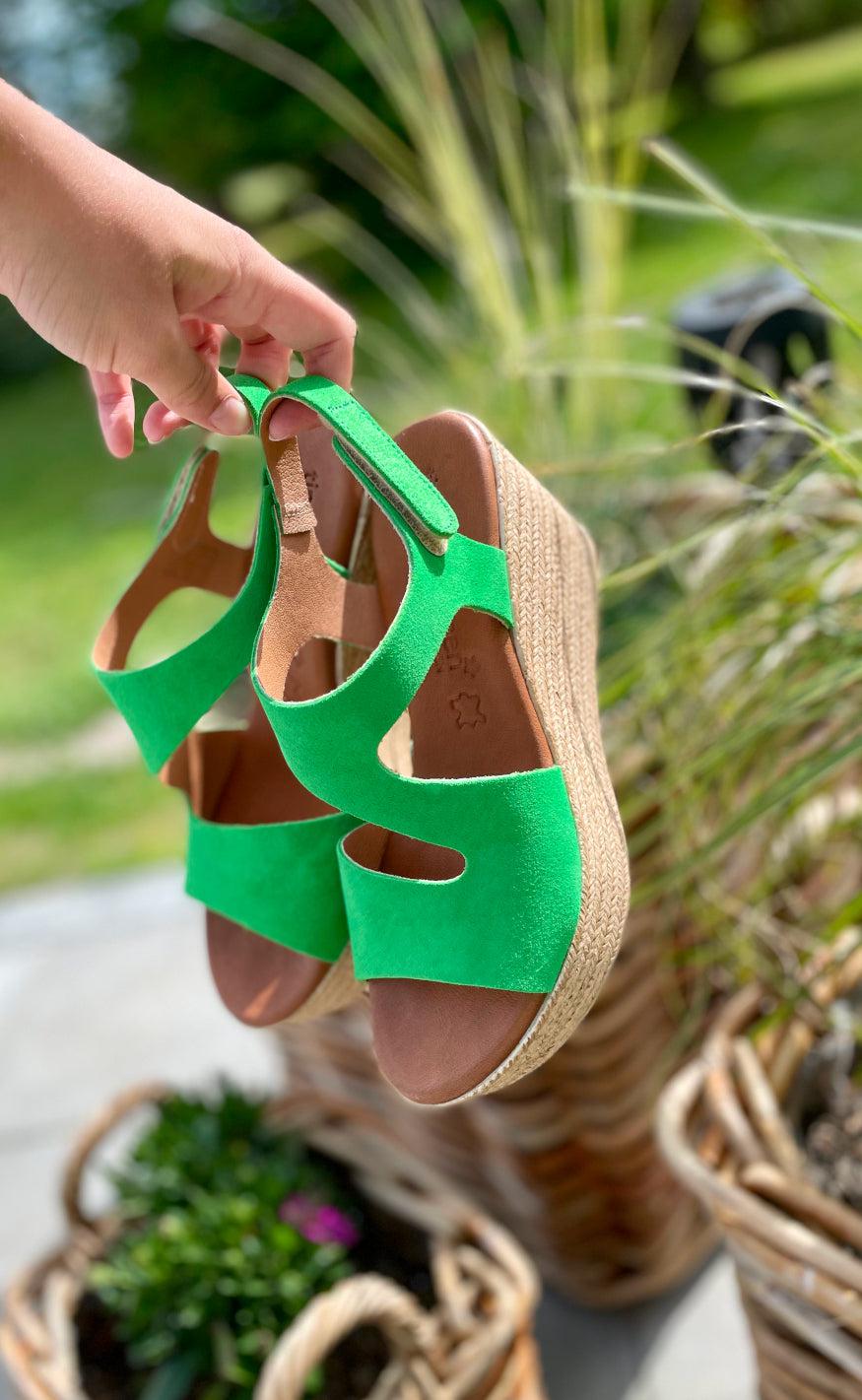 Tim & Simonsen Sandaler - Masha Suede - Moos