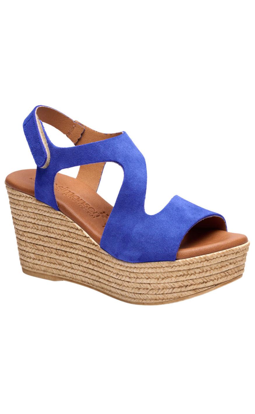 Tim & Simonsen Sandaler - Masha Suede - Royal