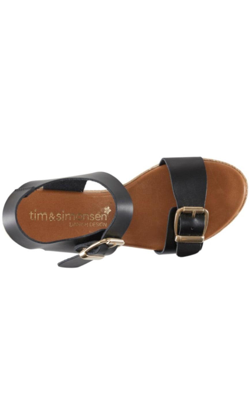 Tim & Simonsen Sandaler - Susanne - Black